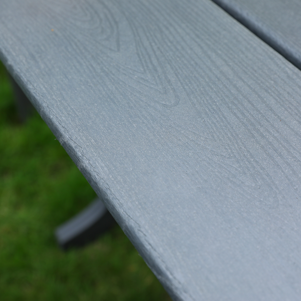HDPE Outdoor Terrace Dining Chair Set