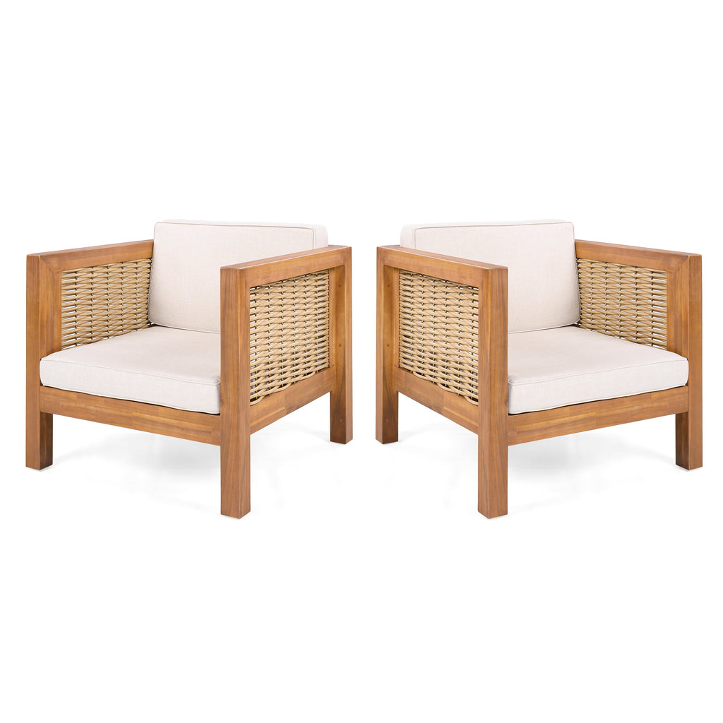 Outdoor Club Chair Set of 2