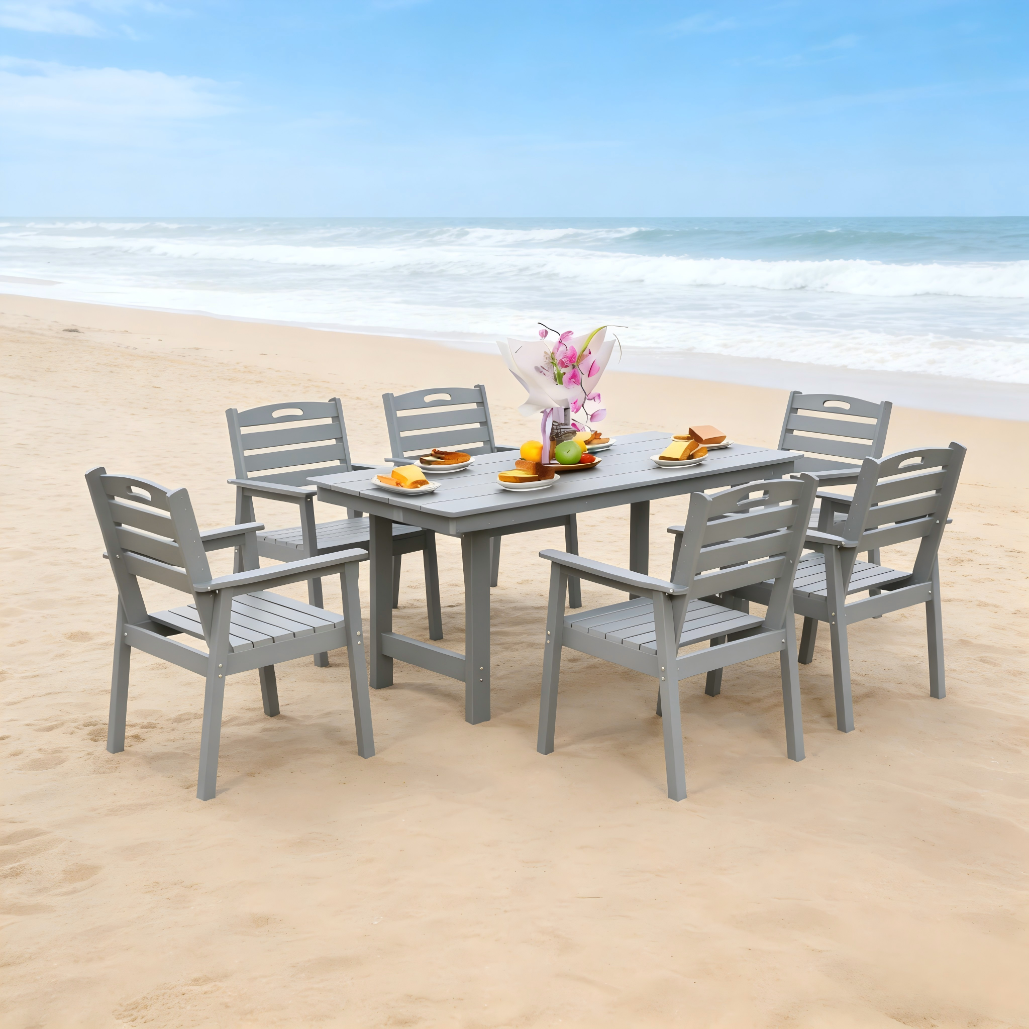 HDPE Outdoor Patio Dining Set
