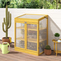 Wooden Cold Frame Greenhouse for Outdoor Gardening