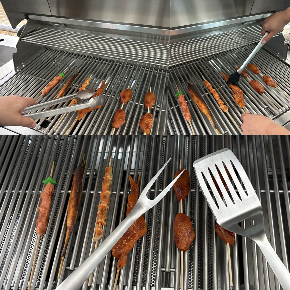 BBQ Tool Set - Outdoor Kitchen Accessory Kit