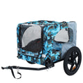 Outdoor Heavy Duty Collapsible Pet Bike Trailer