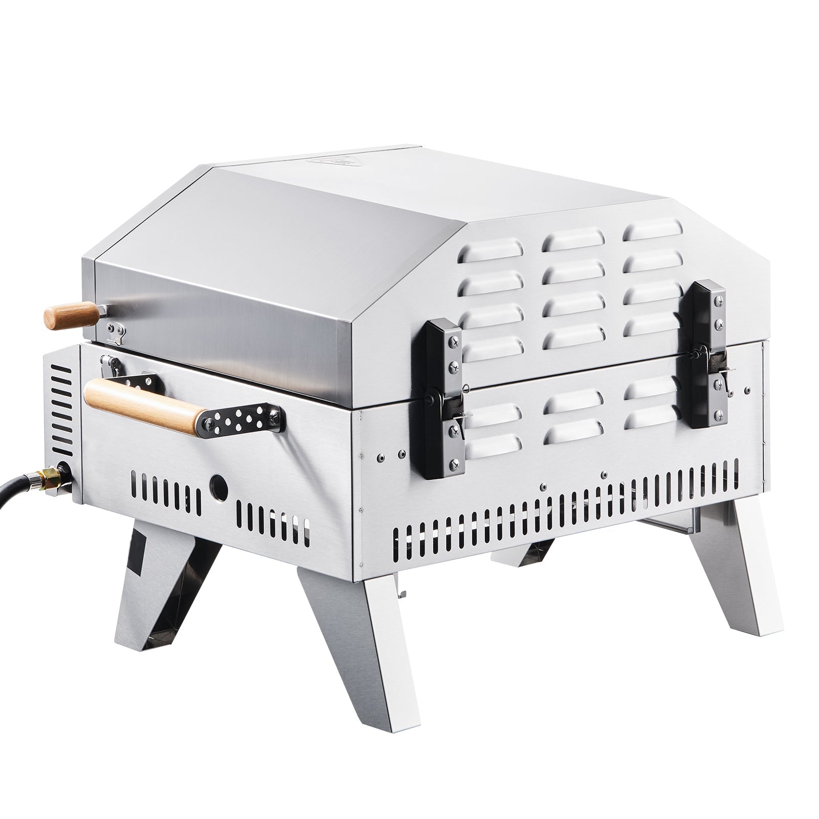 Outdoor Pizza Oven, 13 in Gas Fired Pizza-Maker