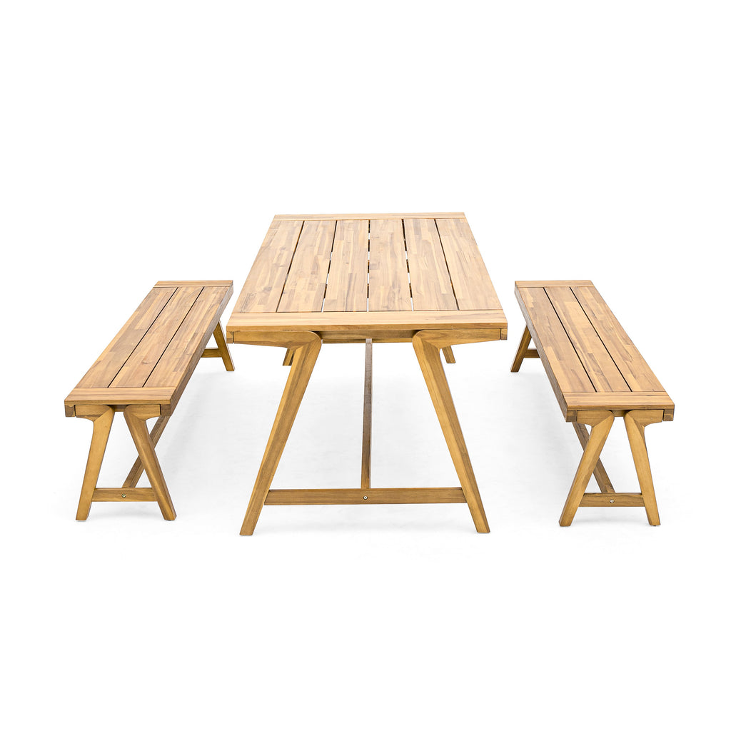Outdoor 3-Piece Picnic Table Set