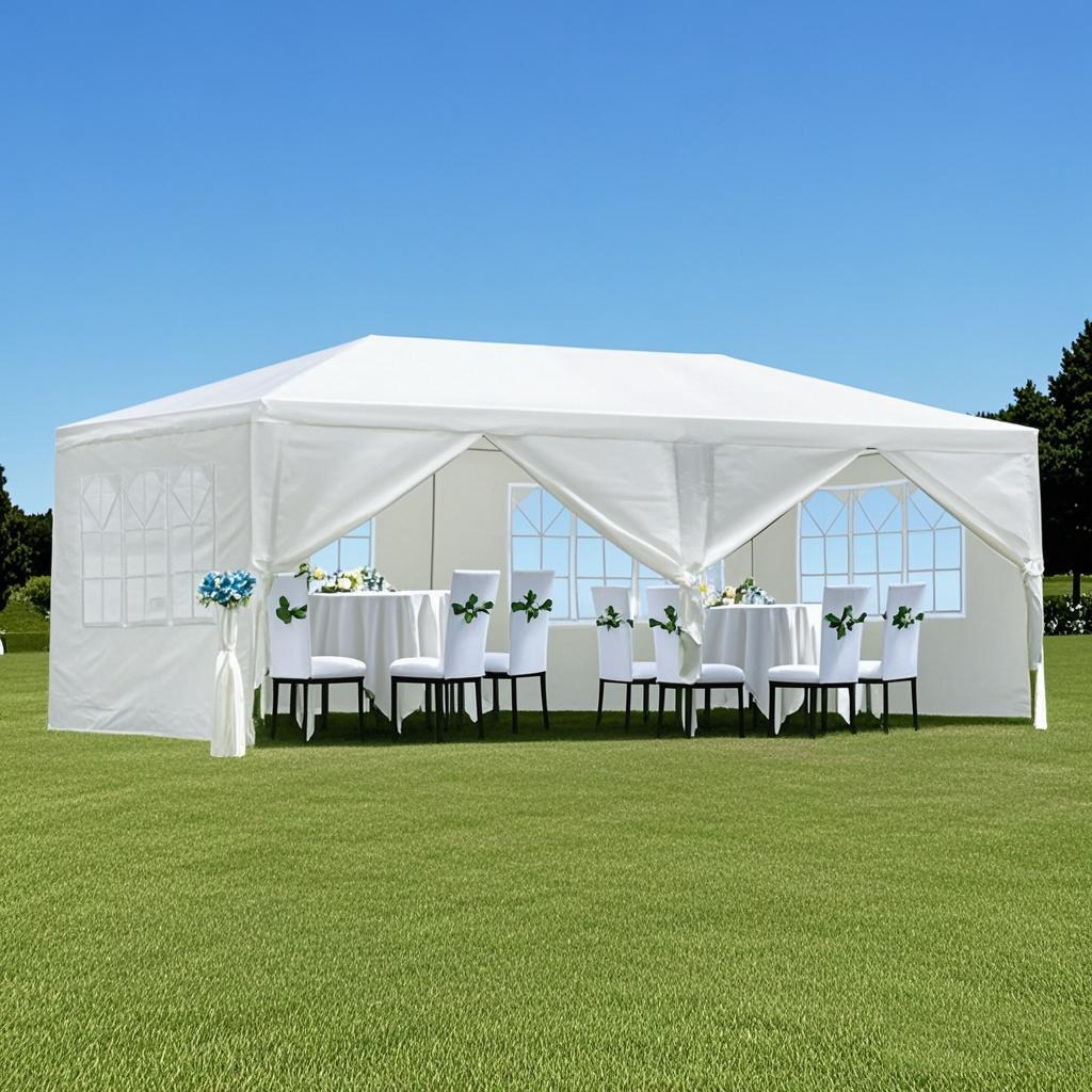 10x20' Outdoor Garden Gazebo Wedding Party Tent Canopy