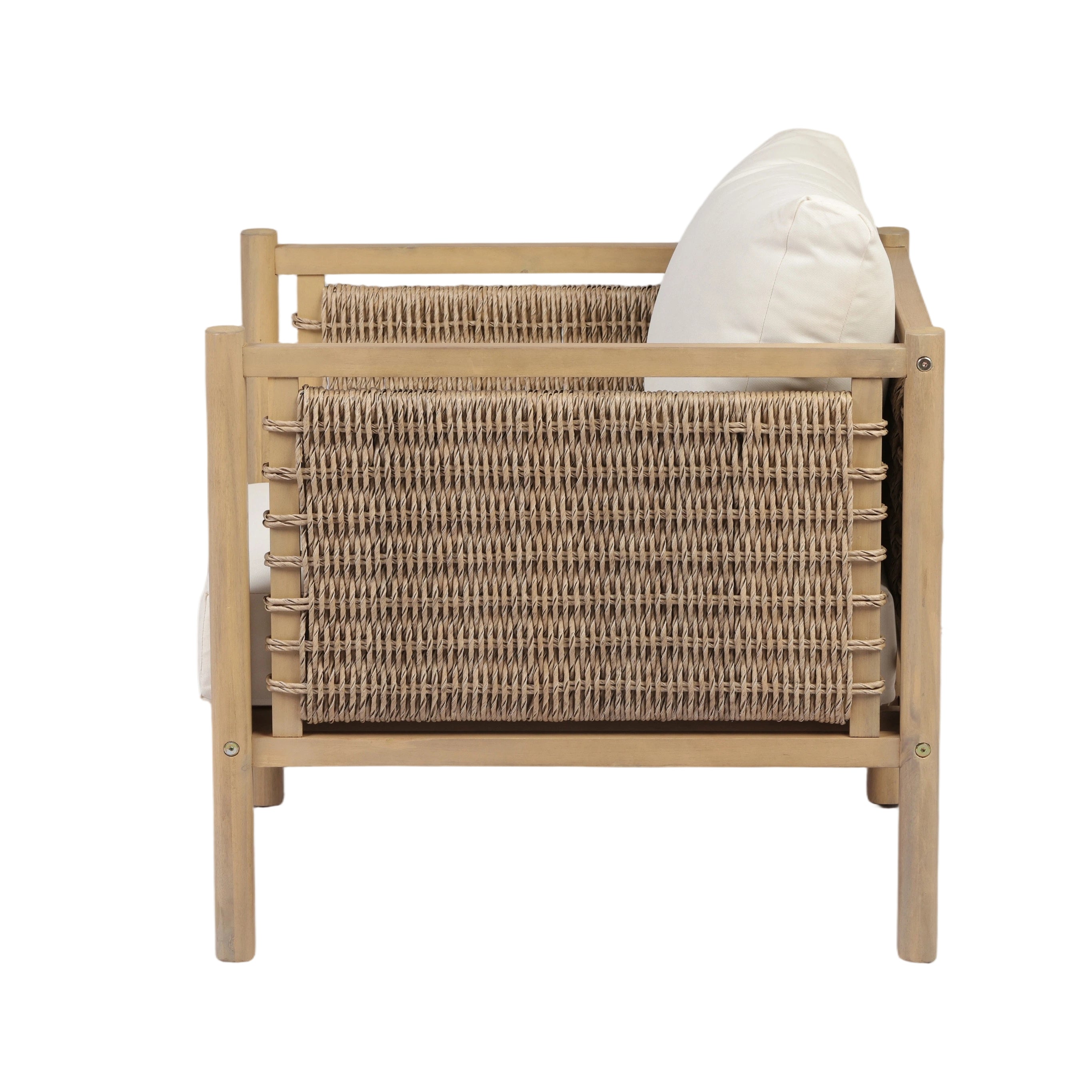 Outdoor Acacia Wood Patio Chair