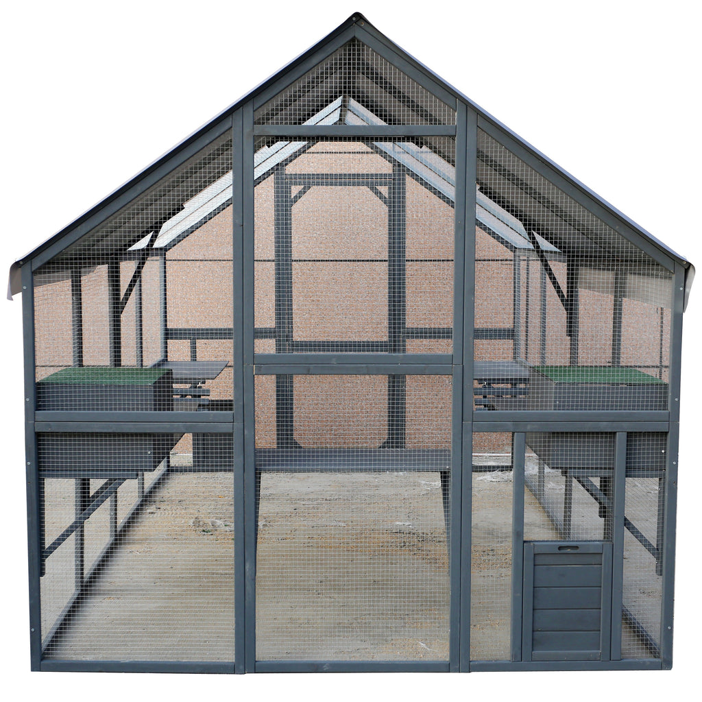 Wooden Cat Catio Large Outdoor Enclosure