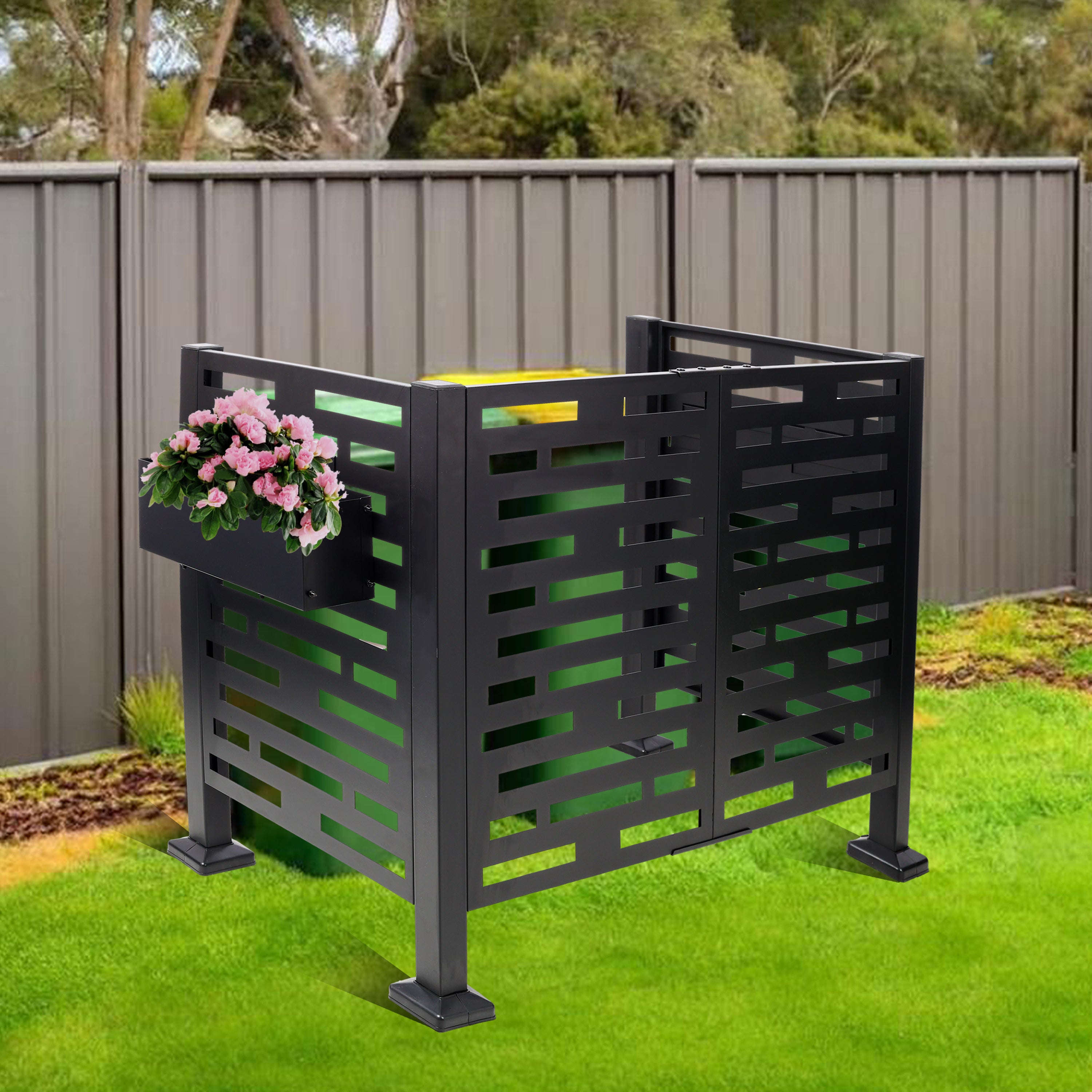 4x2FT Air Conditioner Fence for Outdoor Units