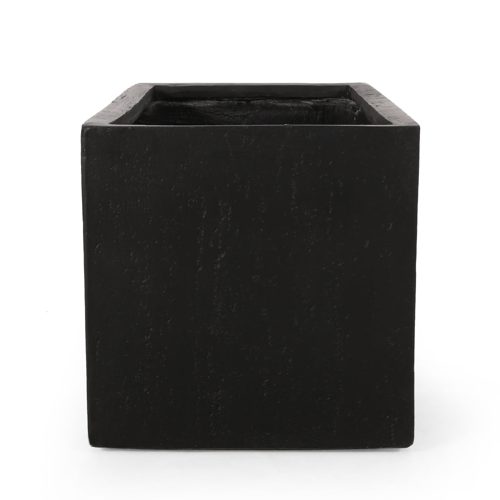 Outdoor Large Square MGO Planter 35''L