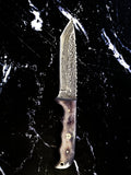 Titan Cavalry - Damascus steel/ Tanto point/ EDC / Tactical blade TD-010-B