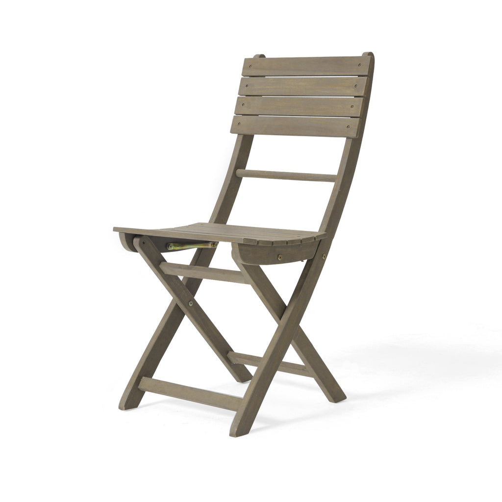 5-Piece Acacia Wood Outdoor Patio Dining Set