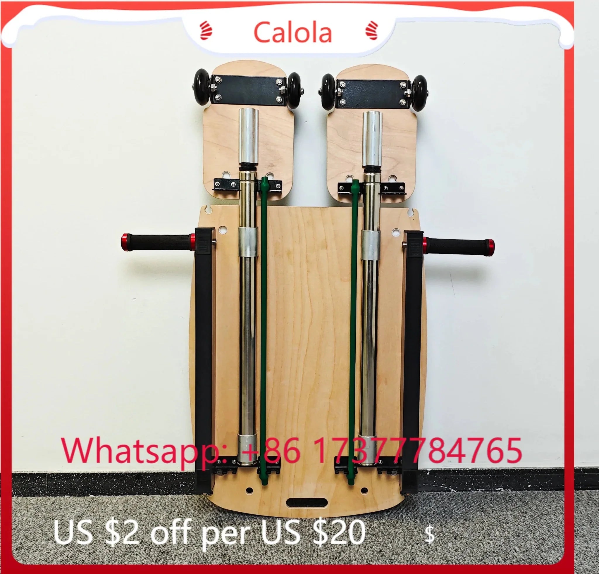 Portable Pilates Soft Body Workout Machine – No Assembly Core Fitness Equipment