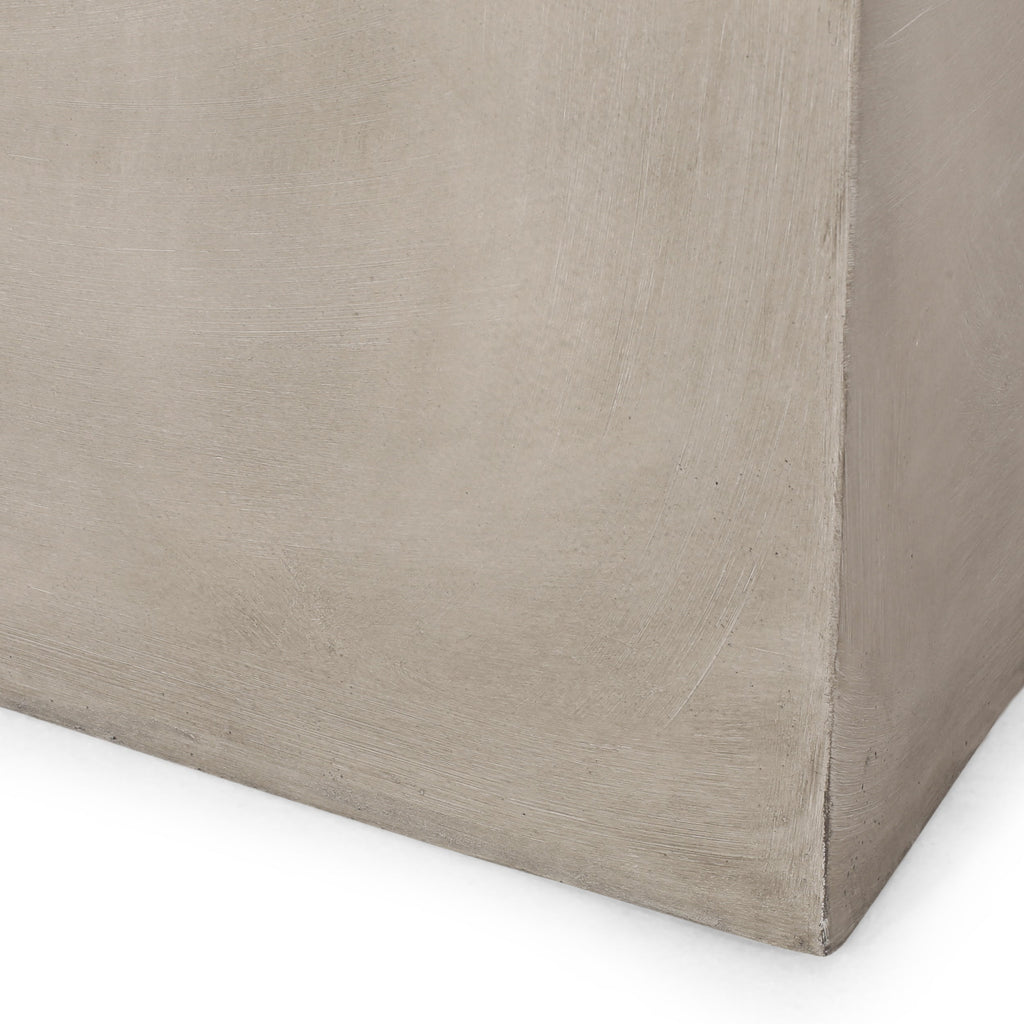 Outdoor MGO Side Table - Light