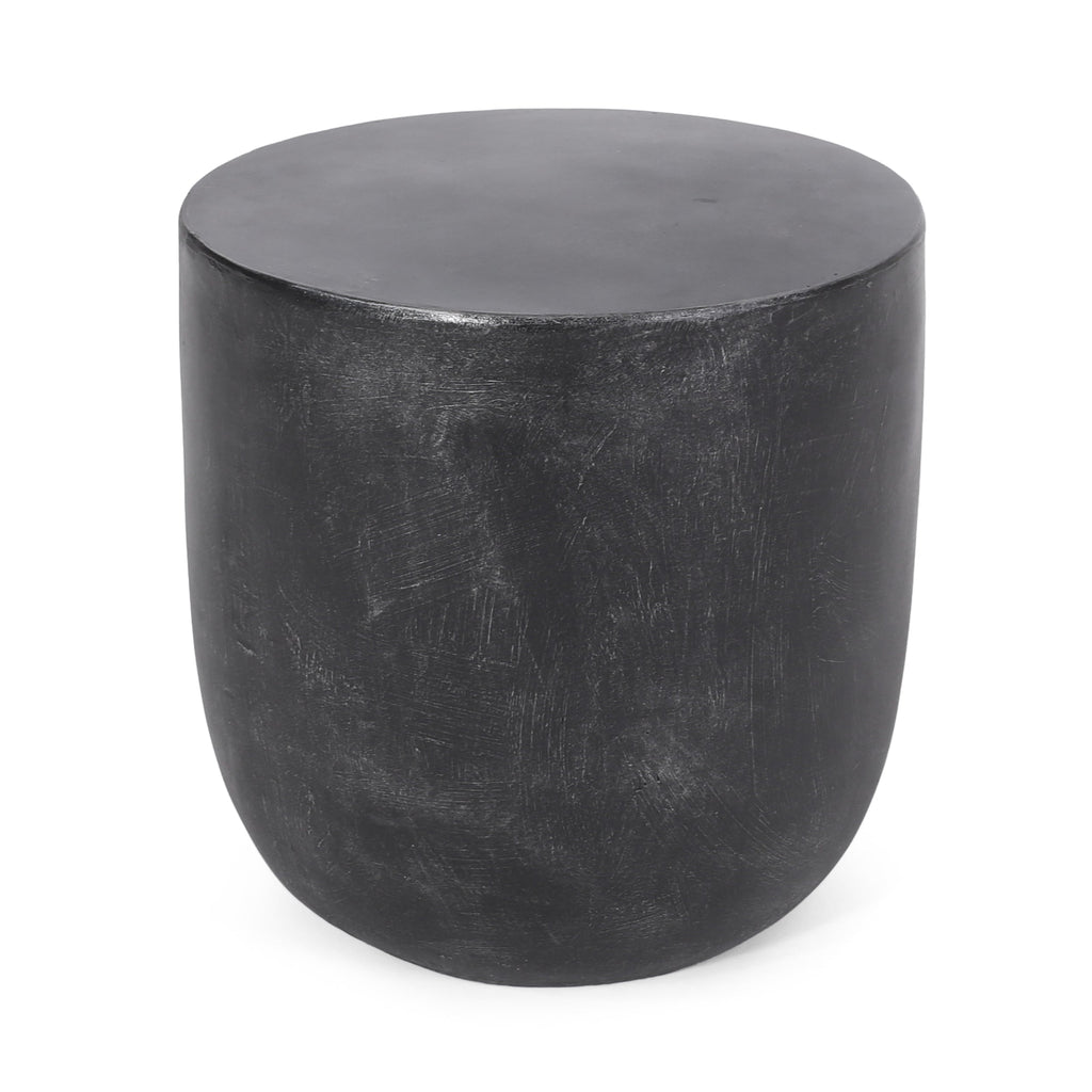 Outdoor Lightweight Concrete Side Table